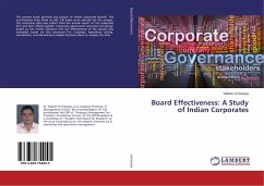 Board Effectiveness: A Study of Indian Corporates