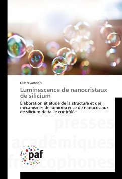 Luminescence de nanocristaux de silicium - Jambois, Olivier