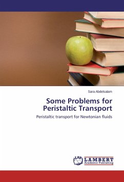 Some Problems for Peristaltic Transport