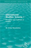 International Studies: Volume 1 (eBook, PDF)