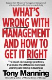 What's Wrong With Management and How to Get It Right (eBook, ePUB)