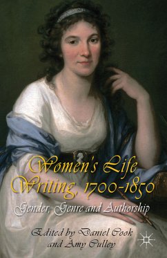 Women's Life Writing, 1700-1850 (eBook, PDF)