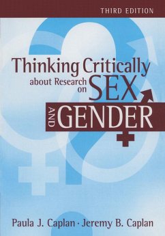 Thinking Critically about Research on Sex and Gender (eBook, PDF) - Caplan, Paula J