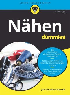 Nähen für Dummies (eBook, ePUB) - Saunders Maresh, Jan