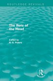 The Role of the Head (Routledge Revivals) (eBook, ePUB)