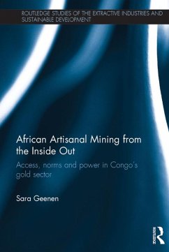 African Artisanal Mining from the Inside Out (eBook, ePUB) - Geenen, Sara