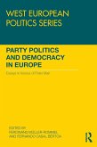 Party Politics and Democracy in Europe (eBook, ePUB)