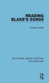 Reading Blake's Songs (eBook, ePUB)