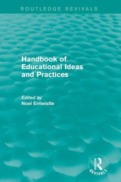 Handbook of Educational Ideas and Practices (Routledge Revivals) (eBook, PDF)