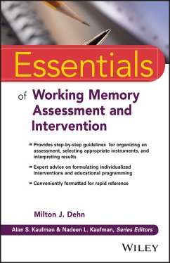 Essentials of Working Memory Assessment and Intervention (eBook, ePUB)