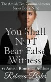 You Shall Not Bear False Witness (The Amish Ten Commandments Series, #9) (eBook, ePUB)