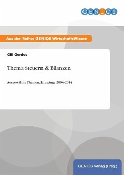 Thema Steuern & Bilanzen - Genios, Gbi