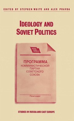 Cover Ideology and Soviet Politics
