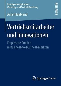 Vertriebsmitarbeiter und Innovationen - Hildebrand, Anja