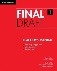 Cover Final Draft Level Teacher's Manual