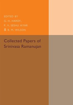 Collected Papers of Srinivasa Ramanujan - Ramanujan, Srinivasa