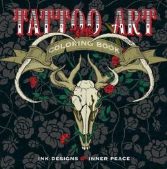 Tattoo Art Coloring Book - Lark Crafts