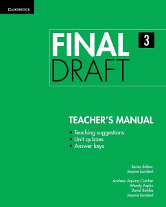 Final Draft Level 3 Teacher's Manual - Lambert, Jeanne