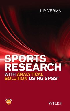 Sports Research with Analytical Solution Using SPSS - Verma, J P