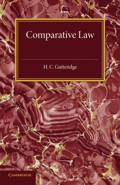 Comparative Law - Gutteridge, H. C.