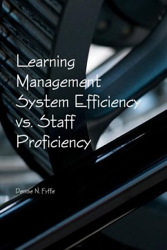 Cover Learning Management System Efficiency vs. Staff Proficiency
