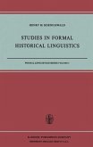 Studies in Formal Historical Linguistics (eBook, PDF)