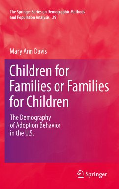 Children for Families or Families for Children (eBook, PDF) - Davis, Mary Ann