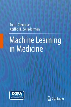 Machine Learning in Medicine (eBook, PDF) - Cleophas, Ton J.; Zwinderman, Aeilko H.