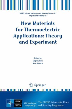 New Materials for Thermoelectric Applications: Theory and Experiment (eBook, PDF)