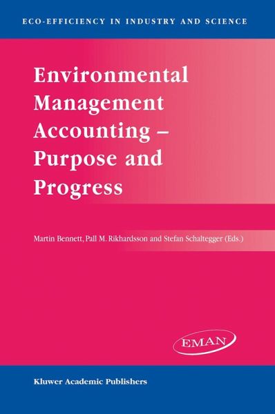 Environmental Management Accounting - Purpose and Progress (eBook, PDF)