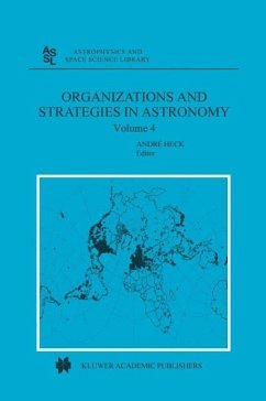 Cover Organizations and Strategies in Astronomy (eBook, PDF)