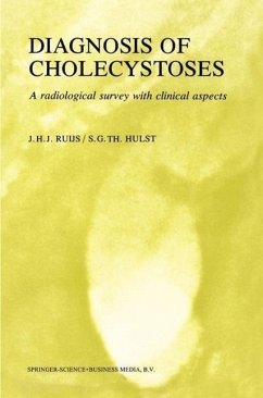 Diagnosis of Cholecystoses (eBook, PDF) - Ruijs, J. H. J.; Hulst, S. G. Th.