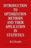 Introduction to Optimization Methods and their Application in Statistics (eBook, PDF)