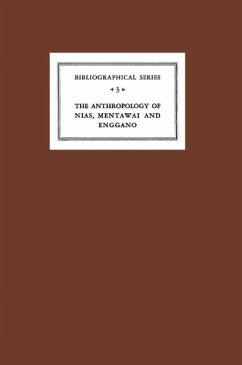 Cover Critical Survey of Studies on the Anthropology of Nias, Mentawei and Enggano (eBook, PDF)