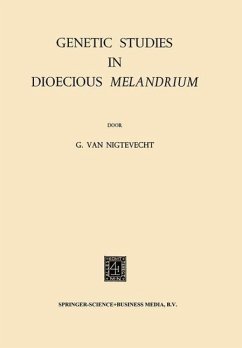 Genetic Studies in Dioecious Melandrium (eBook, PDF) - Nigtevecht, Gerrit van