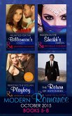 Modern Romance October 2015 Books 5-8: Reunited for the Billionaire's Legacy / Hidden in the Sheikh's Harem / Resisting the Sicilian Playboy / The Return of Antonides (eBook, ePUB)