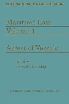 Cover Maritime Law: Volume I Arrest of Vessels (eBook, PDF)