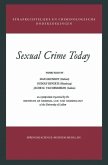 Sexual Crime Today (eBook, PDF)