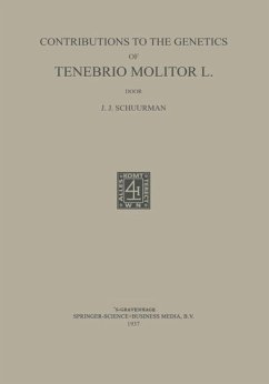 Cover Contributions to the Genetics of Tenebrio Molitor L (eBook, PDF)