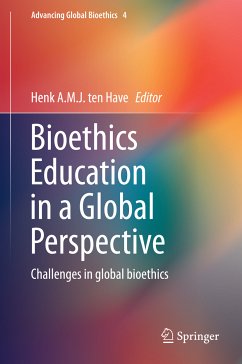 Bioethics Education in a Global Perspective (eBook, PDF)