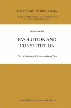Evolution and Constitution (eBook, PDF) - Oeser, E. F.