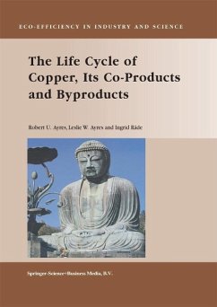 The Life Cycle of Copper, Its Co-Products and Byproducts (eBook, PDF) - Ayres, Robert U.; Ayres, Leslie W.; Råde, Ingrid