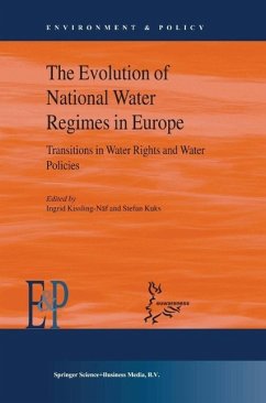 The Evolution of National Water Regimes in Europe (eBook, PDF)