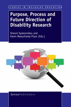 Purpose, Process and Future Direction of Disability Research (eBook, PDF)