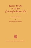 Epistles Written on the Eve of the Anglo-Burmese War (eBook, PDF)