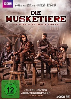 Die Musketiere - Die komplette zweite Staffel - Pasqualino,Luke/Charles,Howard/Cabrera,Santiago/+