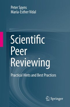 Scientific Peer Reviewing - Spyns, Peter;Vidal, María-Esther