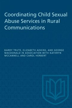 Coordinating Child Sexual Abuse Services - Adkins, Elizabeth; Macdonald, George; Trute, Barry