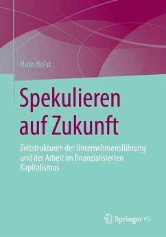 Spekulieren auf Zukunft - Holst, Hajo