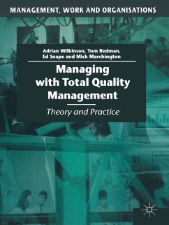 Cover Managing with Total Quality Management